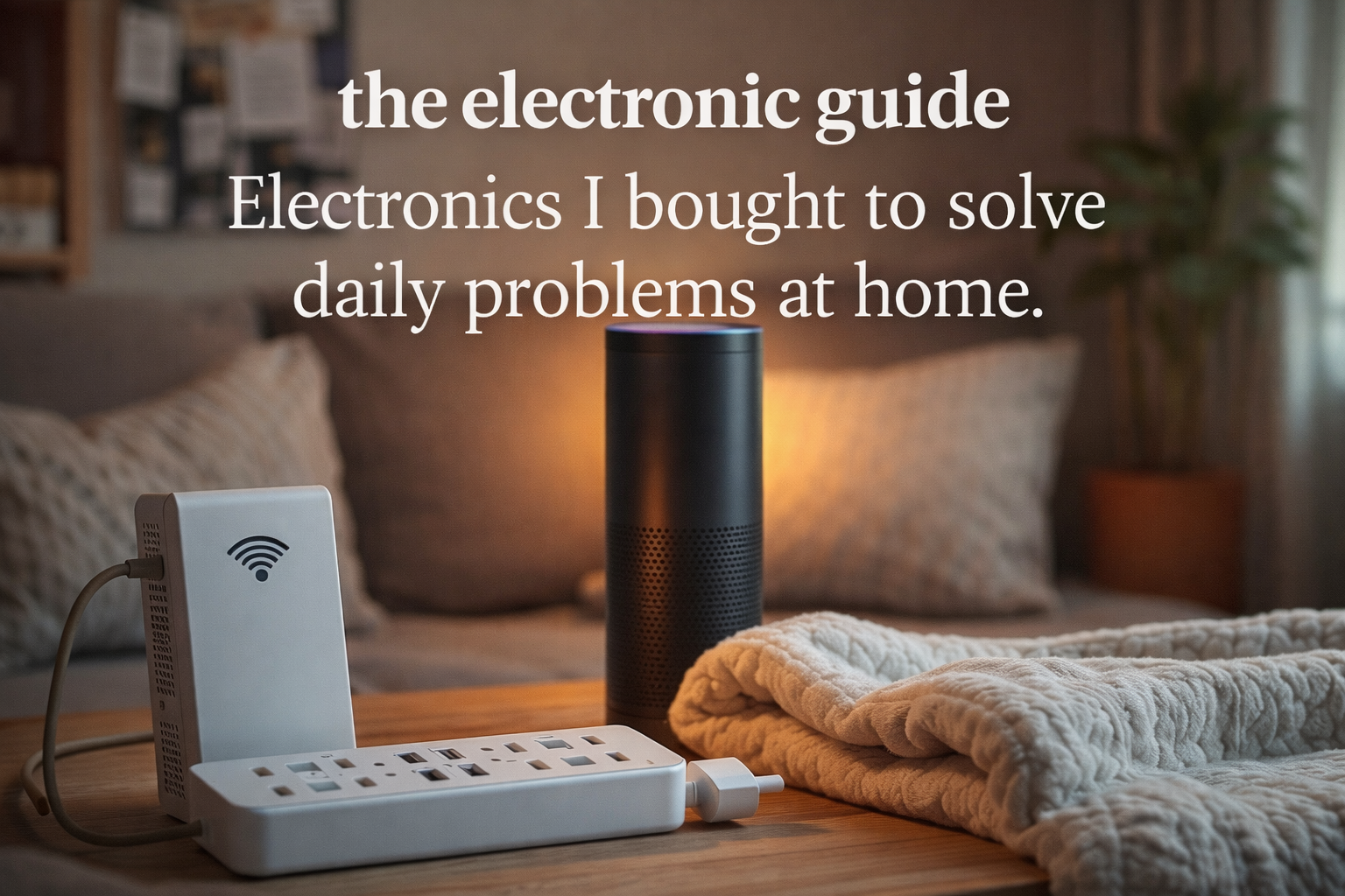 Electronics I Bought to Solve Annoying Daily Problems at Home