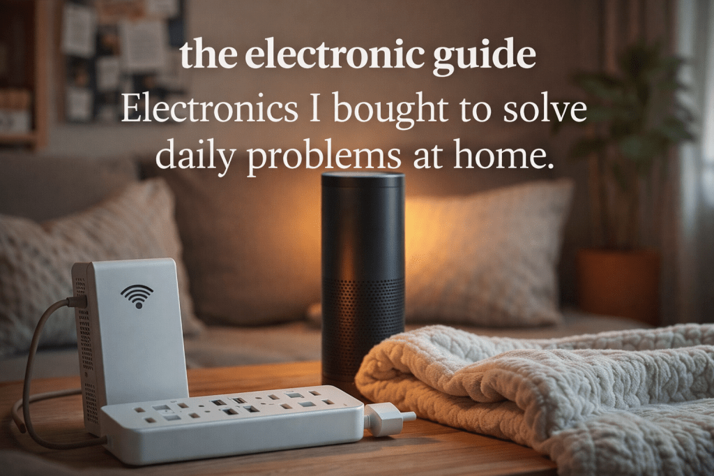 Electronics I Bought to Solve Annoying Daily Problems at&nbsp;Home